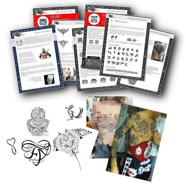 Free Polynesian symbols PDF cards and updates