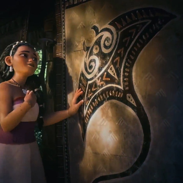 TattooTribes manta tattoo design used by Disney in the Moana 2 movie
