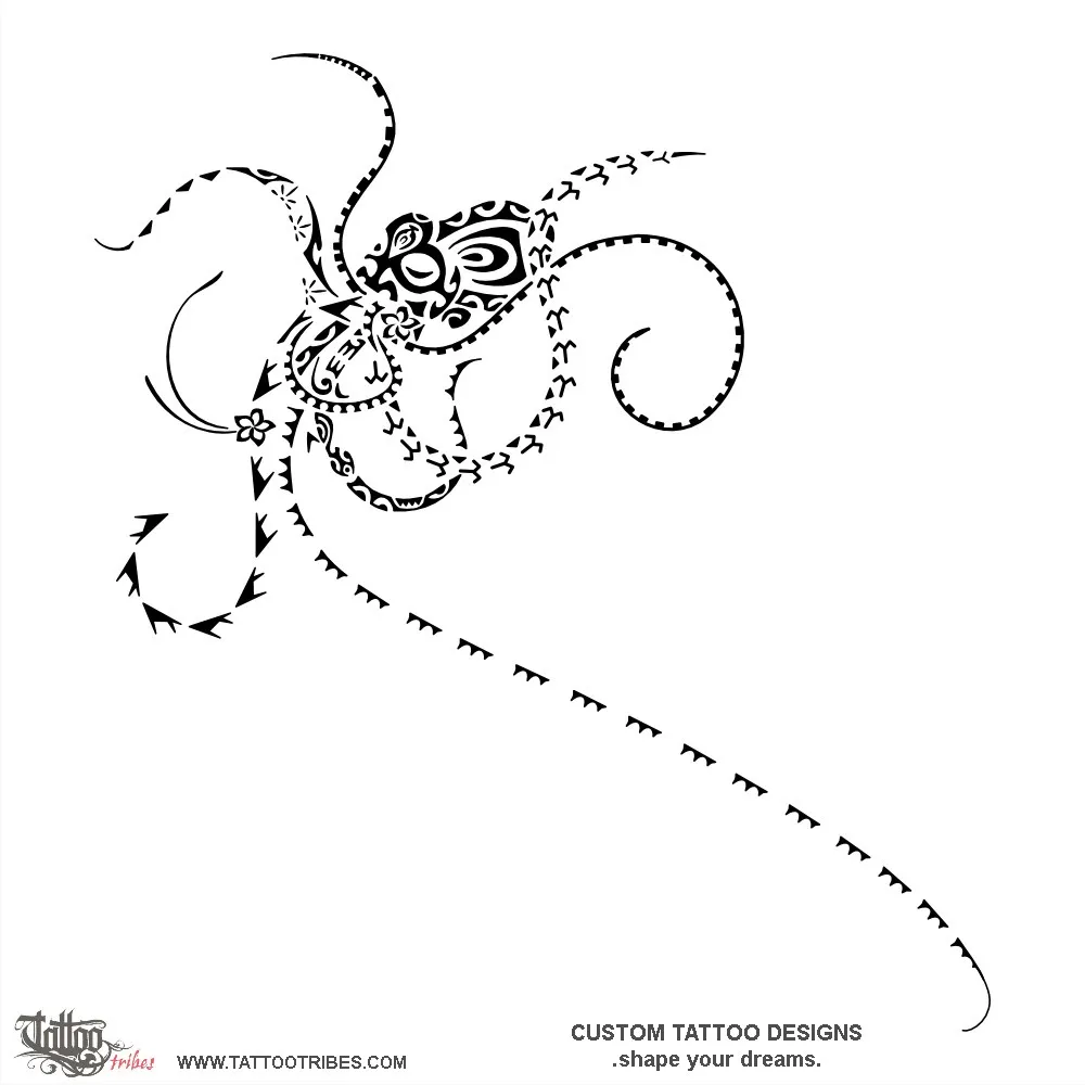 Tattoo image of He´e, Octopus