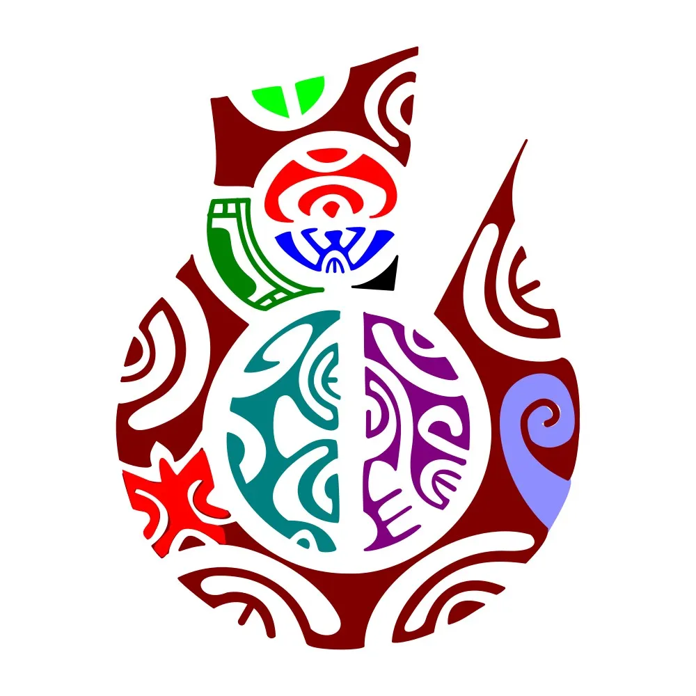Marquesan shoulder tattoo