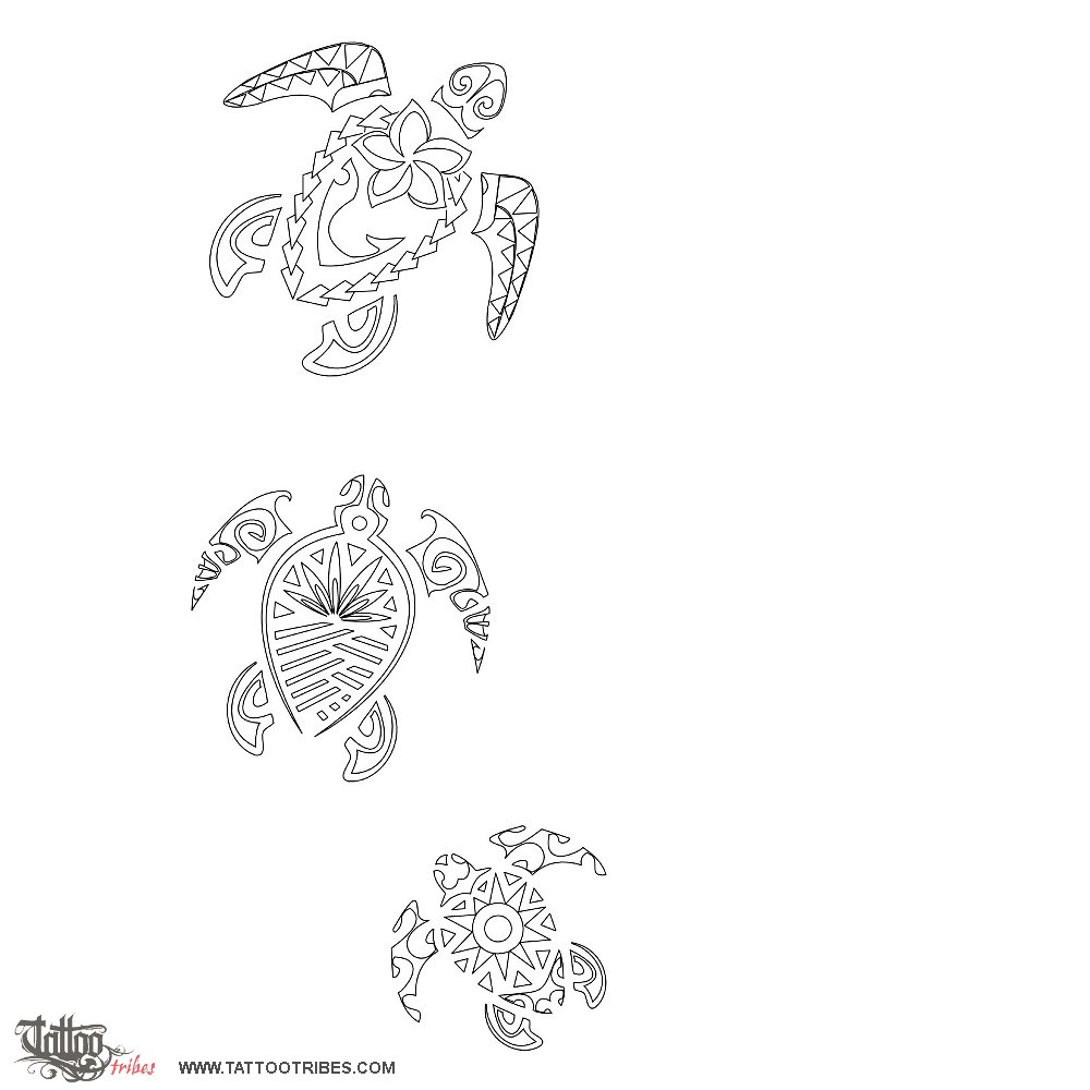 Stencil outline of Whaiaro, Self downloadable hi-res tattoo stencil