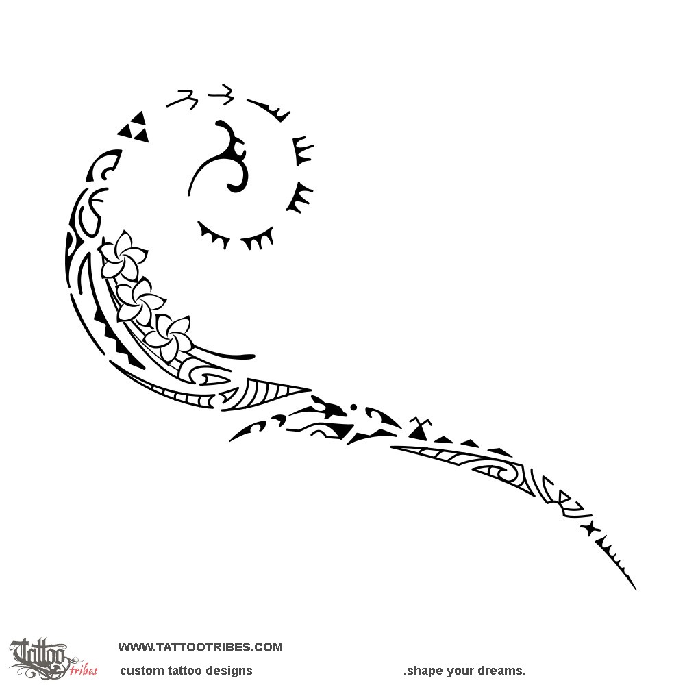 Tattoo image of Aupuru, To nourish downloadable hi-res tattoo flash design