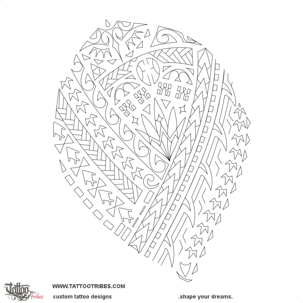 Stencil outline of Avanoa, Opportunity downloadable hi-res tattoo stencil