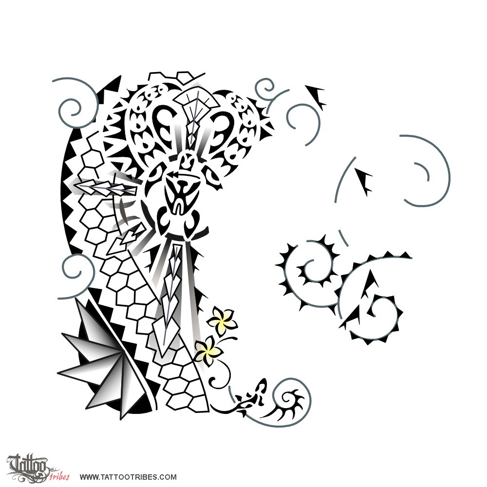Tattoo image of Family union, Integration downloadable hi-res tattoo flash design