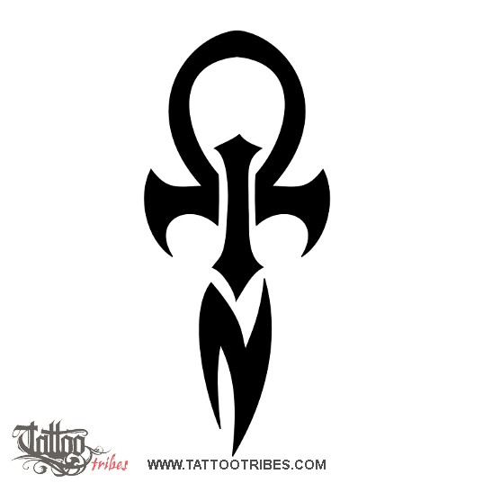 Tattoo image of ION Ankh, Life, protection downloadable hi-res tattoo flash design