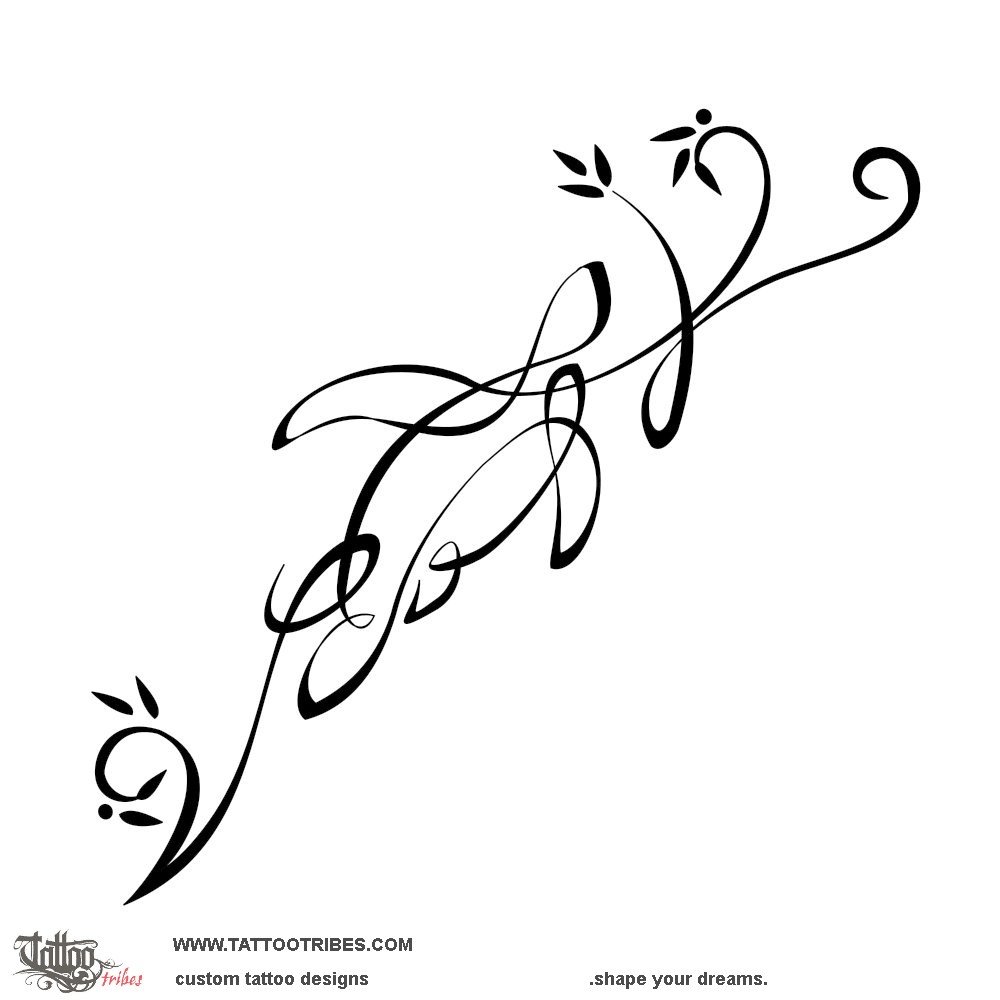Tattoo image of V+K turtles, Soulmates downloadable hi-res tattoo flash design