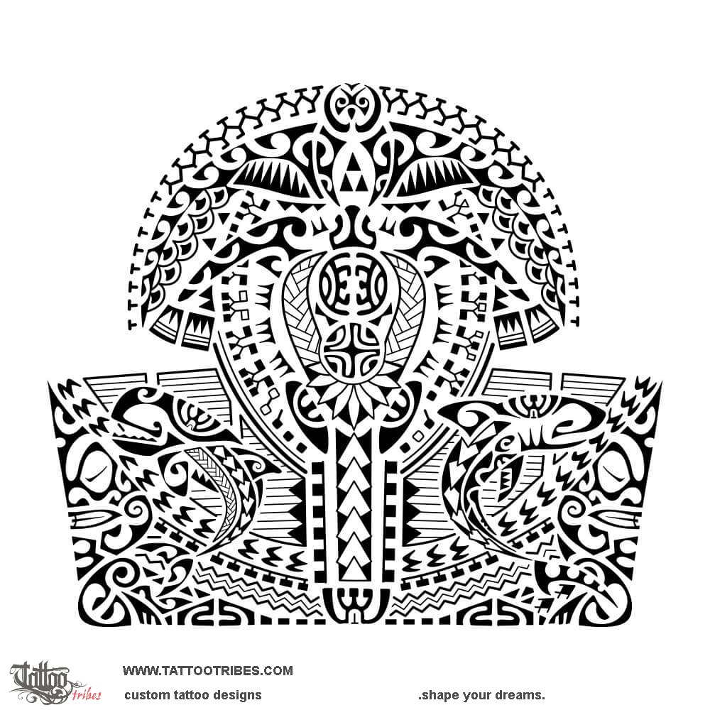 Tattoo image of Pueo, Aumakua downloadable hi-res tattoo flash design
