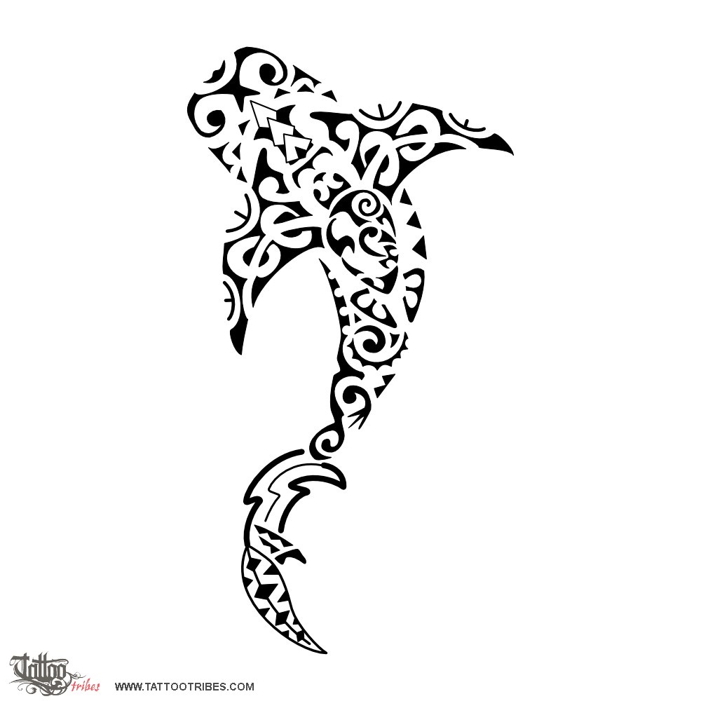 Tattoo image of Ika, Marine creature downloadable hi-res tattoo flash design