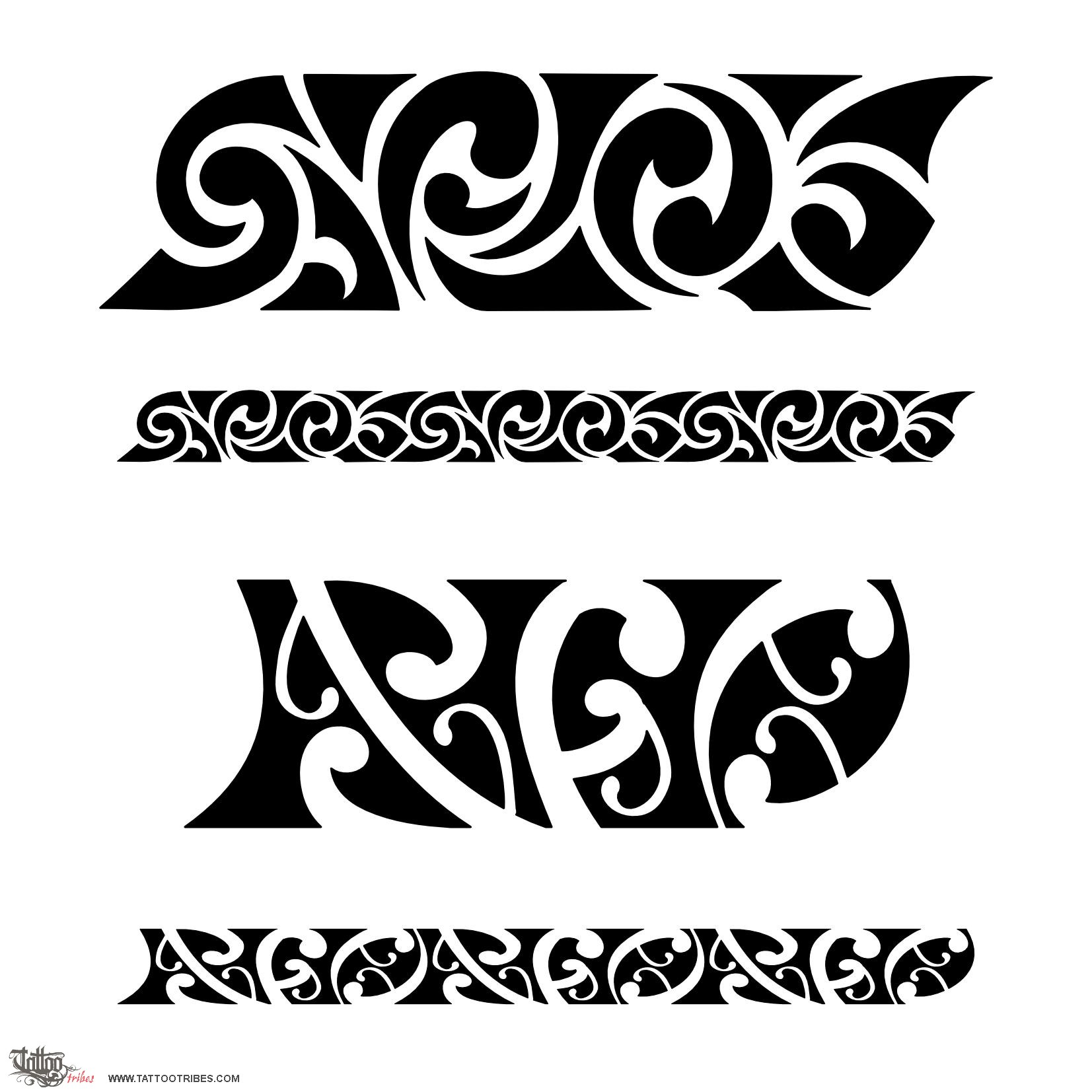 Tattoo image of Maorigram, SFO letters downloadable hi-res tattoo flash design