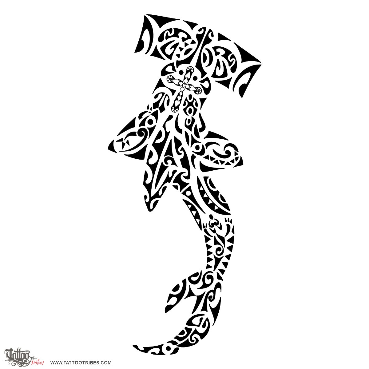 Tattoo image of Hiringa, Strength, determination downloadable hi-res tattoo flash design