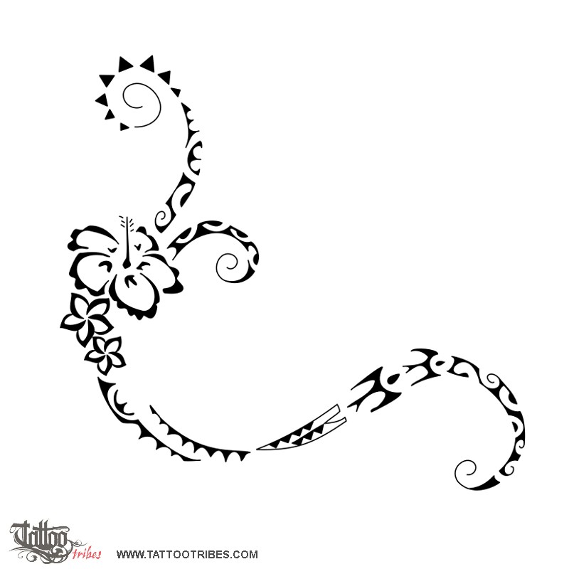 Tattoo image of Puiaki, Precious downloadable hi-res tattoo flash design
