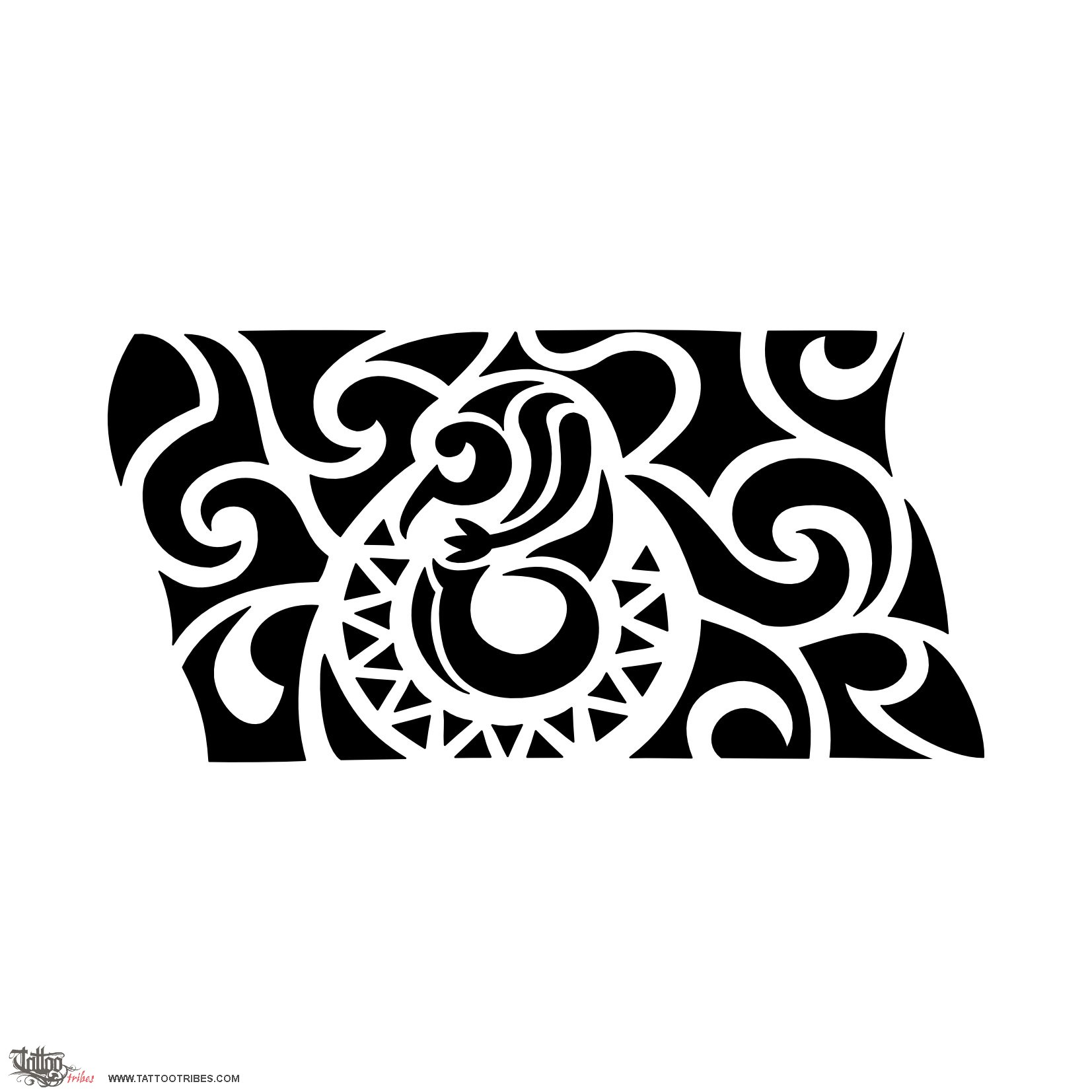 Tattoo image of Manaia, Protection, balance downloadable hi-res tattoo flash design