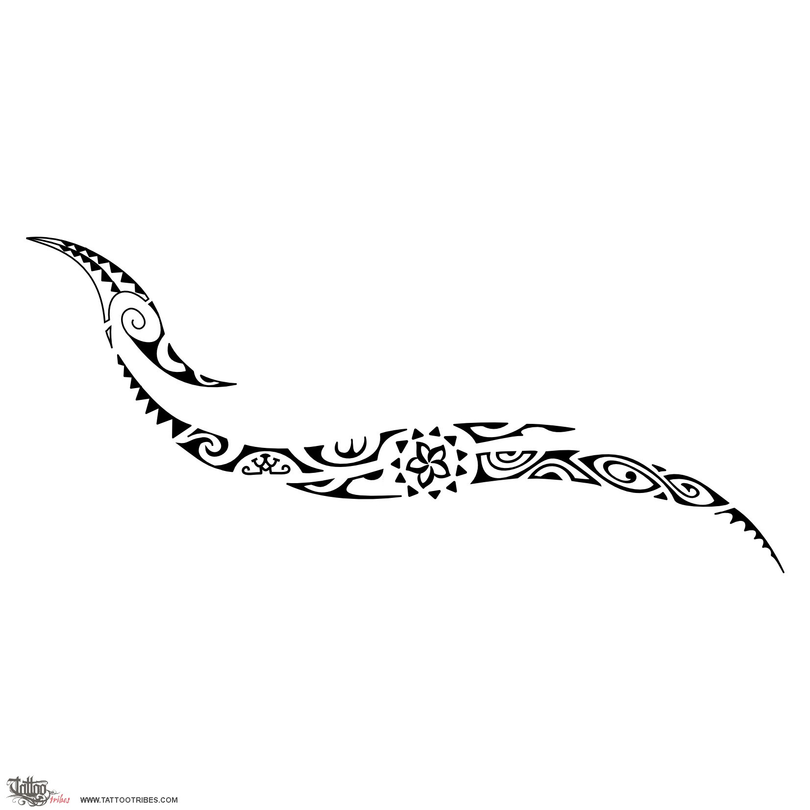 Tattoo image of Awhina, Help downloadable hi-res tattoo flash design