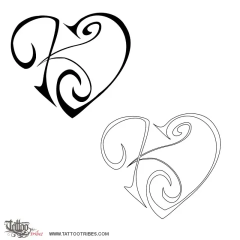 K+J heart