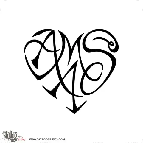 A+M+A+S heart