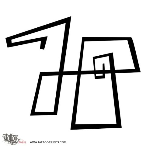 10 (Genius and recklessness) tattoo design thumbnail