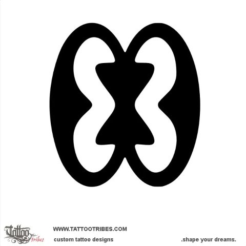 Nkonsonkonson (Brotehrhood) tattoo design thumbnail