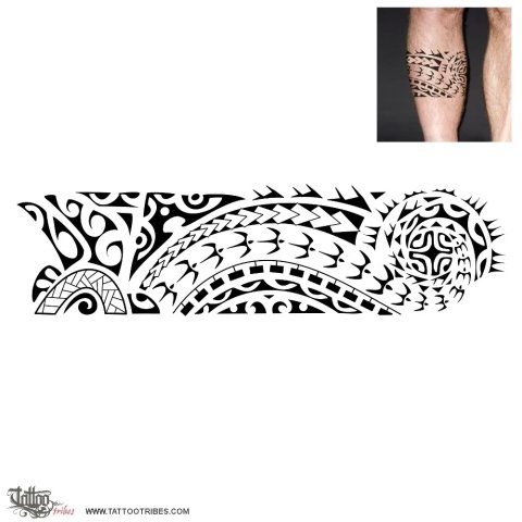 Huanui (Path) tattoo design thumbnail