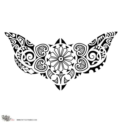 Lower back (Femininity, strength) tattoo design thumbnail