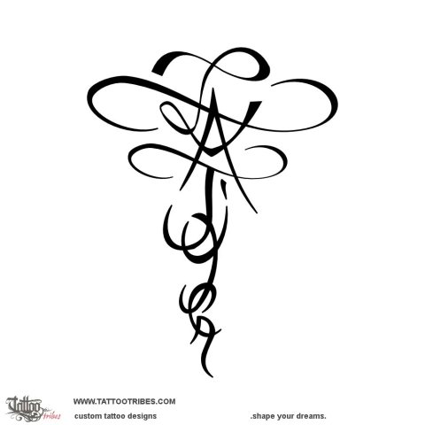 ZA Tiger (Integration) tattoo design thumbnail