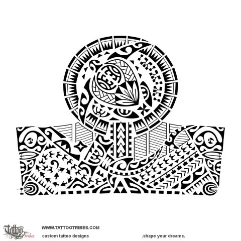 Taatanoi (Skillful person) tattoo design thumbnail