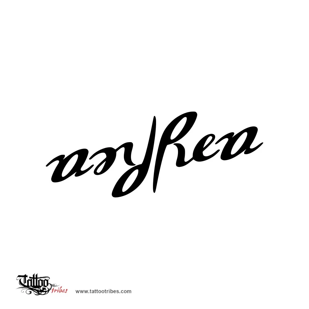 Andrea (Omogram) tattoo design thumbnail