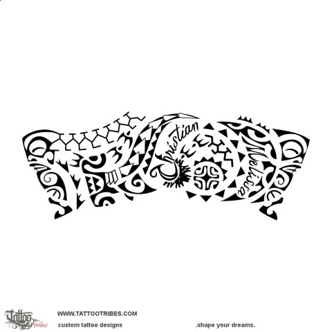 Tamarii (Children) tattoo design thumbnail