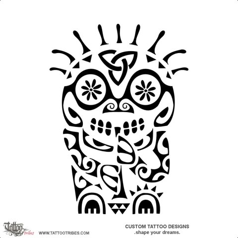 Fusion (Roots) tattoo design thumbnail