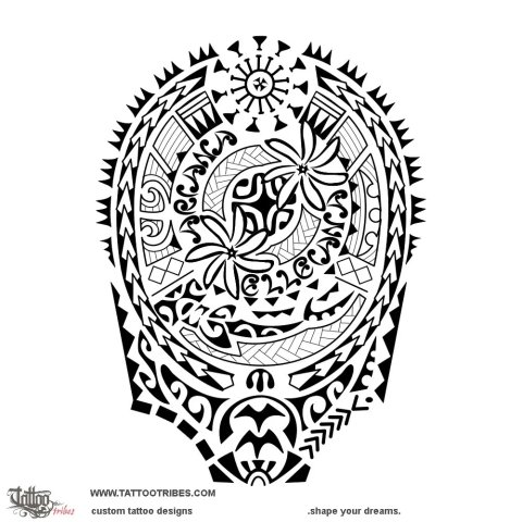 2 Daughters (Protection) tattoo design thumbnail
