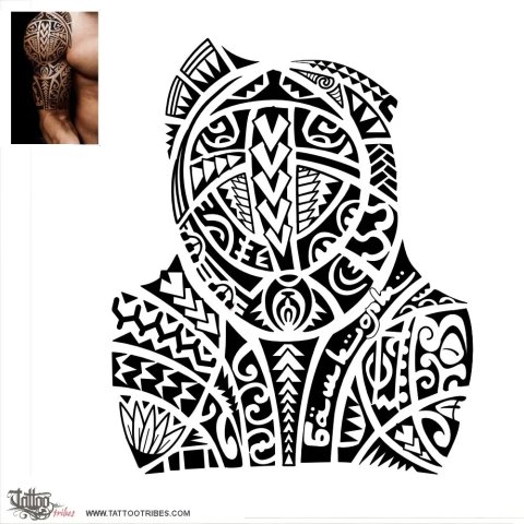 Fighter (Tenacity) tattoo design thumbnail
