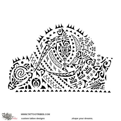 Taeae (Brotherhood) tattoo design thumbnail