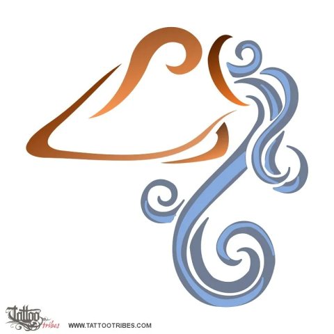Aquarius (Zodiac) tattoo design thumbnail
