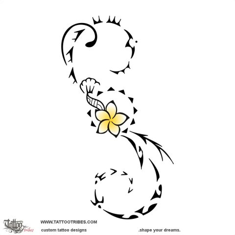 Triple twist (Union) tattoo design thumbnail