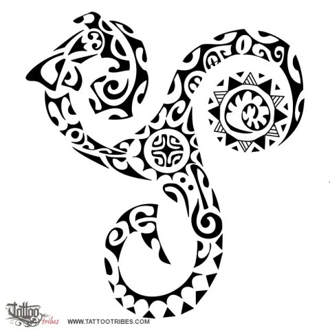 Wharite (Balance, essence) tattoo design thumbnail