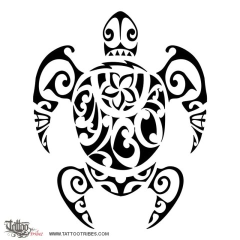 Balboa turtle (Family, protection) tattoo design thumbnail