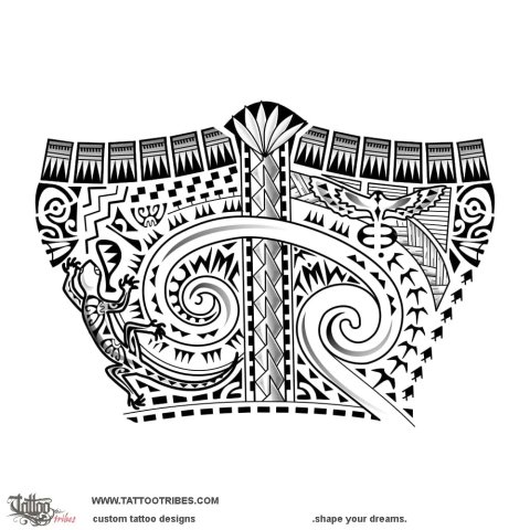 Niu (Foundation) tattoo design thumbnail