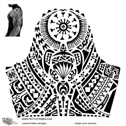 Puakai (Voyage) tattoo design thumbnail
