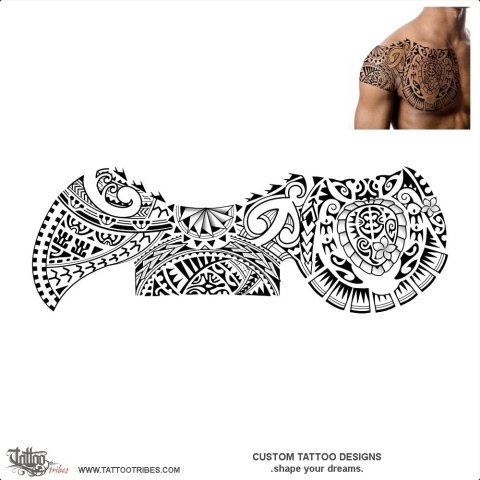 Mātauranga (Knowledge, skill) tattoo design thumbnail