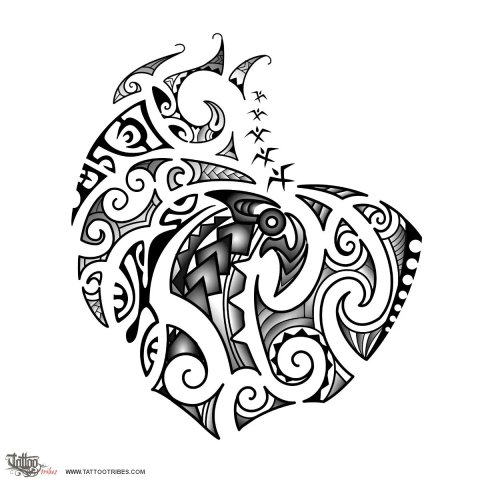 Phoenix (Coverup) tattoo design thumbnail