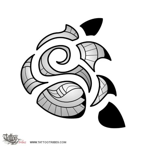 Maori styled rose (Memory) tattoo design thumbnail