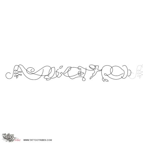 Pietro (Love) tattoo design thumbnail