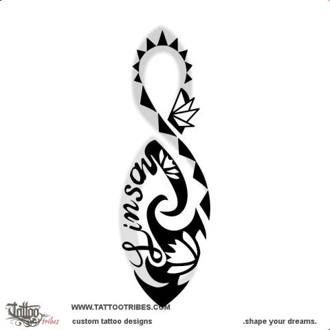 Pikorua (Bond) tattoo design thumbnail