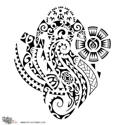 Matua (Father) tattoo design thumbnail