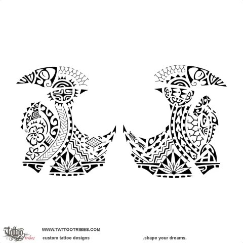 Couple (Extension) tattoo design thumbnail