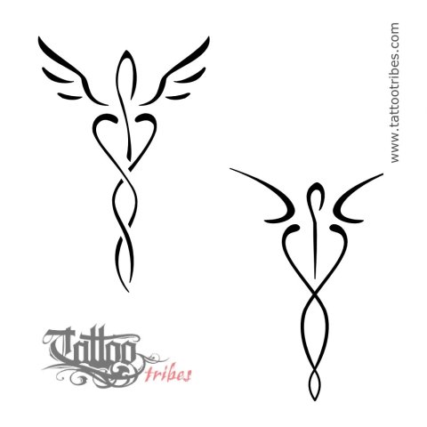 Caduceus (Medicine) tattoo design thumbnail