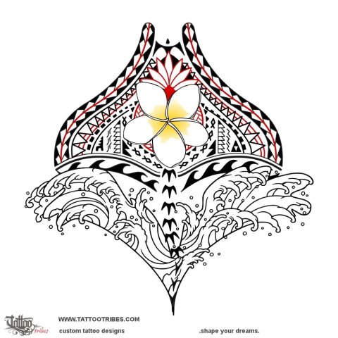 Vairoiroi (Profound peace) tattoo design thumbnail