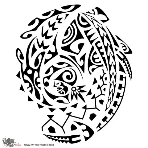 Ajax (Ocean) tattoo design thumbnail