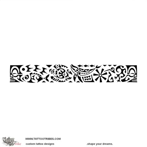 CCSMN armband (Family) tattoo design thumbnail