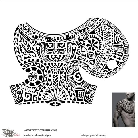 Fakaalofa (Love) tattoo design thumbnail