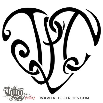 JLT heart (Eternal bond, love) tattoo design thumbnail
